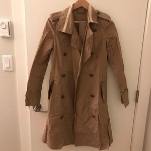 Diane von Furstenberg Trench Coat Jacket